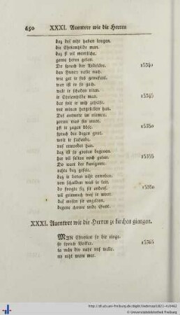 XXXI - XXXVIII.