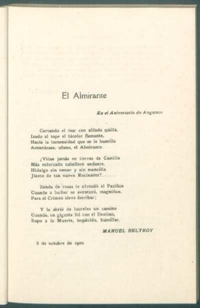 El almirante