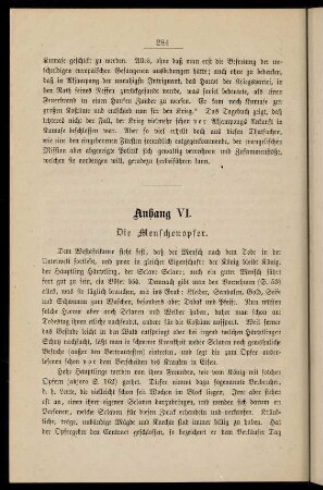 Anhang VI. Die Menschenopfer