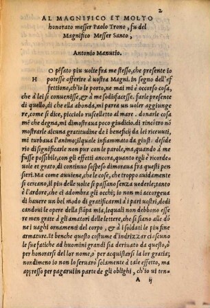 Lettere Volgari Di Diversi Nobilissimi Hvomini, Et Eccellentissimi Ingegni : Scritte In Diverse Materie. 2