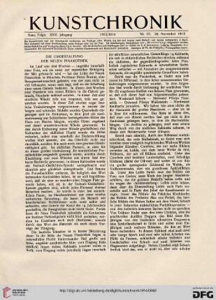Heft 10 (28. November 1913)