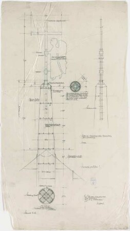 Bestelmeyer, German; Bamberg (Bayern); Ev. Erlöserkirche - Turmabschluss