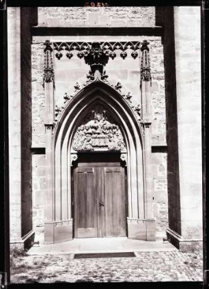 Bergkirche; aussen, südliches Portal