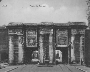 Erster Weltkrieg - "Kriegserinnerungen an Nordfrankreich und die Vogesen". "Lille" (Dép. Nord)