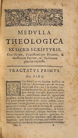 Medulla theologica ex sacris scripturis, conciliorum pontificumque decretis et sanctorum patrum ac doctorum placitis expressa, 1