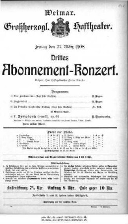 Abonnement=Konzert