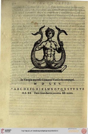 Druckermarke von Giovanni Varisco