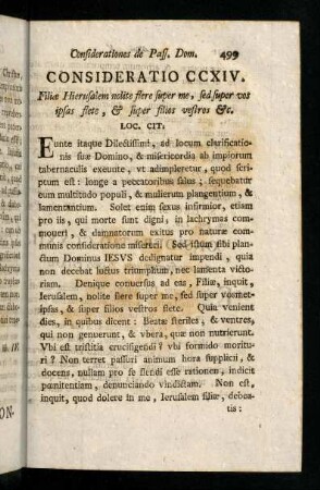 499-505, Consideratio CCXIV - CCXVI