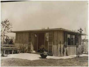 Deutsche Siedlungsausstellung »Heim und Garten« 1934, München-Ramersdorf: Gartenhaus