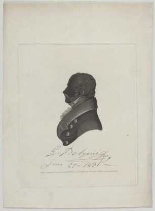 Bildnis des Giovanni Battista Belzoni