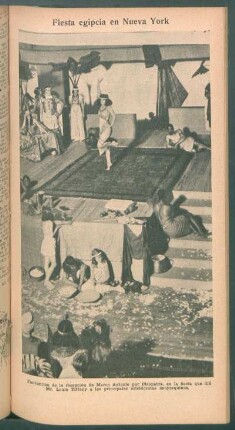 Fiesta egipcia en Nueva York - [Fotografía]