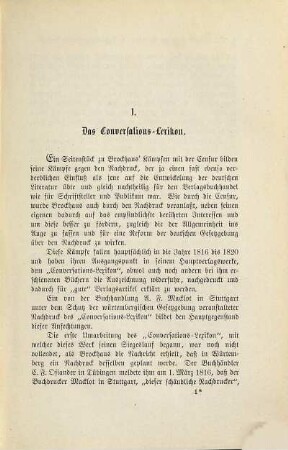 Friedrich Arnold Brockhaus : sein Leben und Wirken nach Briefen und anderen Aufzeichn., 3