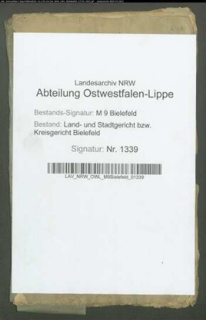 Sonstige: Dissmann, Johann Heinrich: