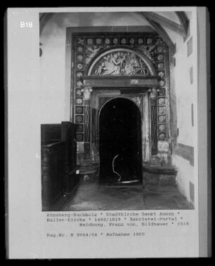 Evangelische Stadtkirche Sankt Annen — Portal