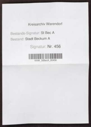 Monatliches Schatzungsregister, Bd. 3