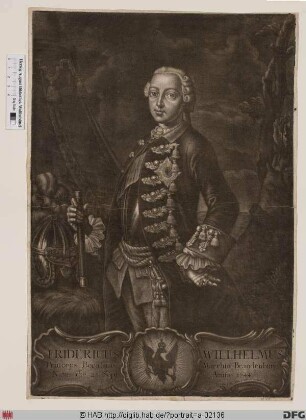 Bildnis Friedrich Wilhelm II., König von Preußen (reg. 1786-97)