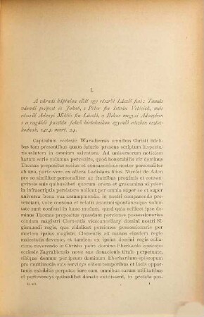 Codex diplomaticus comitum Károlyi de Nagy-Károly, 2. Oklevelek 1414 - 1489