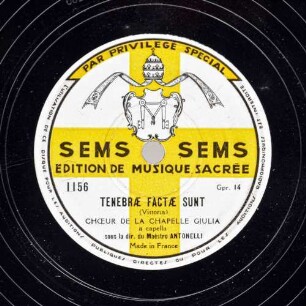 Tenebrae factae sunt | Super flamina babylones