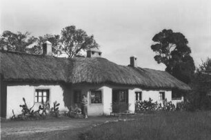 Wohnhaus von Küstermann : Blick auf das Wohnhaus von Küstermann bei Mufindi.