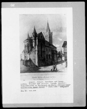 Templerkirche zu Bacharach am Rhein / Evangelische Pfarrkirche Sankt Peter