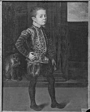 Angebliches Bildnis des Don Carlos / Bildnis eines Hofzwerges