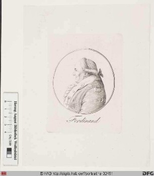 Bildnis Ferdinand, Herzog von Braunschweig-Lüneburg