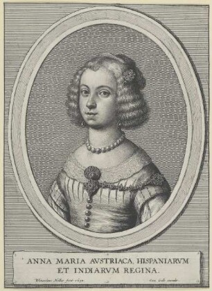 Bildnis der Maria Anna von Spanien