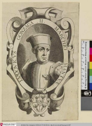 LUDOVICUS GONZAGA II MARCHIO MANTUAE [Gonzaga, Ludovico III ]