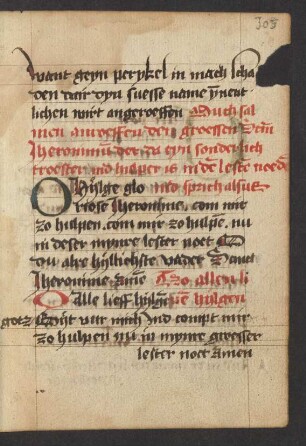 Gebete zu Hieronymus und allen Heiligen