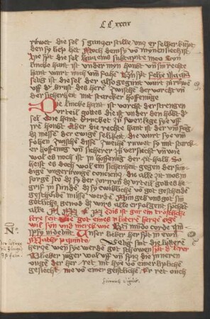Lere, wie got eines luteren herczen eigen wil syn