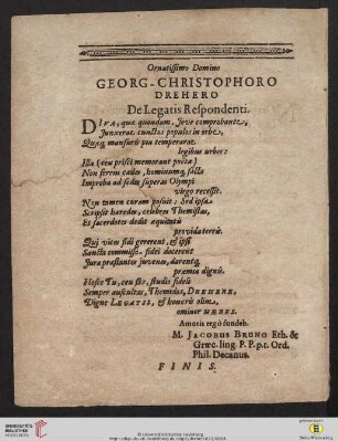 Georg-Christophoro Drehero