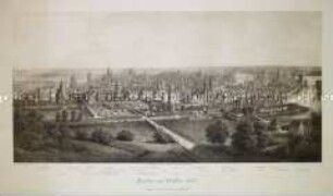 Berlin und Kölln 1648 - Panorama