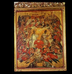 Iraklion. Kathedrale Agios Minas. Michail Damaskinos: Die Dreifaltigkeit