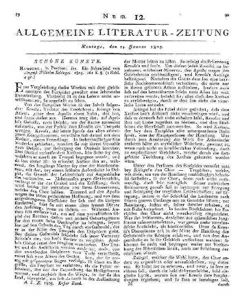Der Verkündiger oder Wochenschrift zur Belehrung, Unterhaltung und Bekanntmachung für alle Stände. Jg. 7. Januar bis Junius. Nürnberg 1803