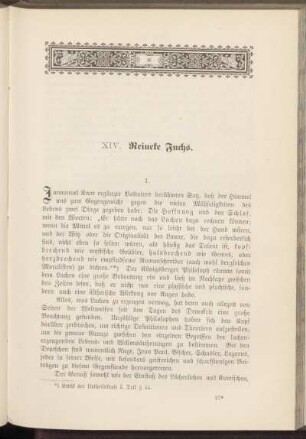 XIV. Reineke Fuchs.