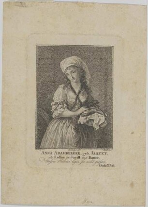 Bildnis der Anna Adamberger