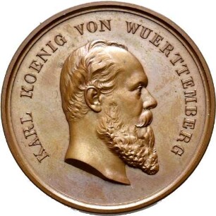 Württembergische Preismedaille der gewerblichen Fortbildungsschulen von Karl Schwenzer