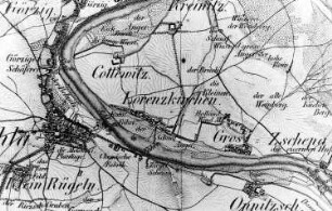 Zeithain-Lorenzkirch. Oberreit, Sect. Oschatz, 1839/40