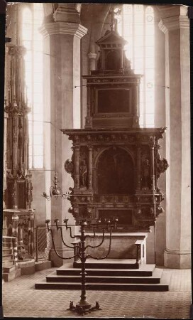 Domkirche St. Marien, Fürstenwalde/Spree: Altar