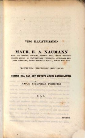 De fluore albo : (Diss. inaug.)