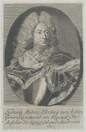 Bildnis des Ludewig Anton von Antin