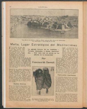 Malta, lugar estratégico del Mediterráneo