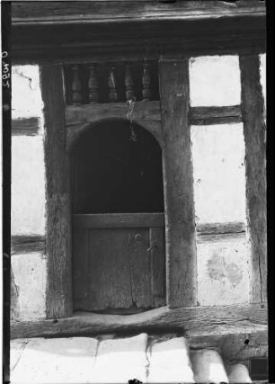 Gengenbach Fachwerkhaus Holztür mit Oberlicht