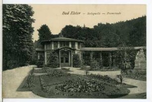 Bad Elster. Salzquelle, Promenade
