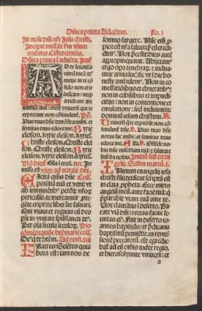 Incipit missale secundum usum ordinis Cisterciensis.