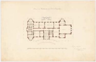 Herrenhaus, Hebron-Damnitz: Grundriss EG