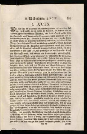329-332, II. Abtheilung § XCIX - CI
