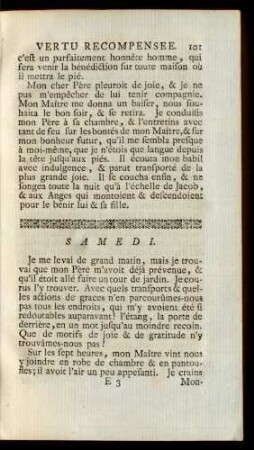Samedi.