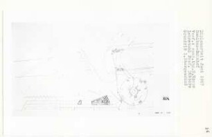 Omnibus-Bahnhof, Berlin-Westend (Diplomarbeit bei Kurt Dübbers): Grundriss 1. Obergeschoss 1:200