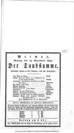Der Taubstumme
